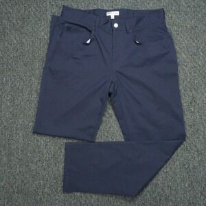 Peter Millar Pants Men 32x30 Blue EB66 Performance 5 Pocket Trouser